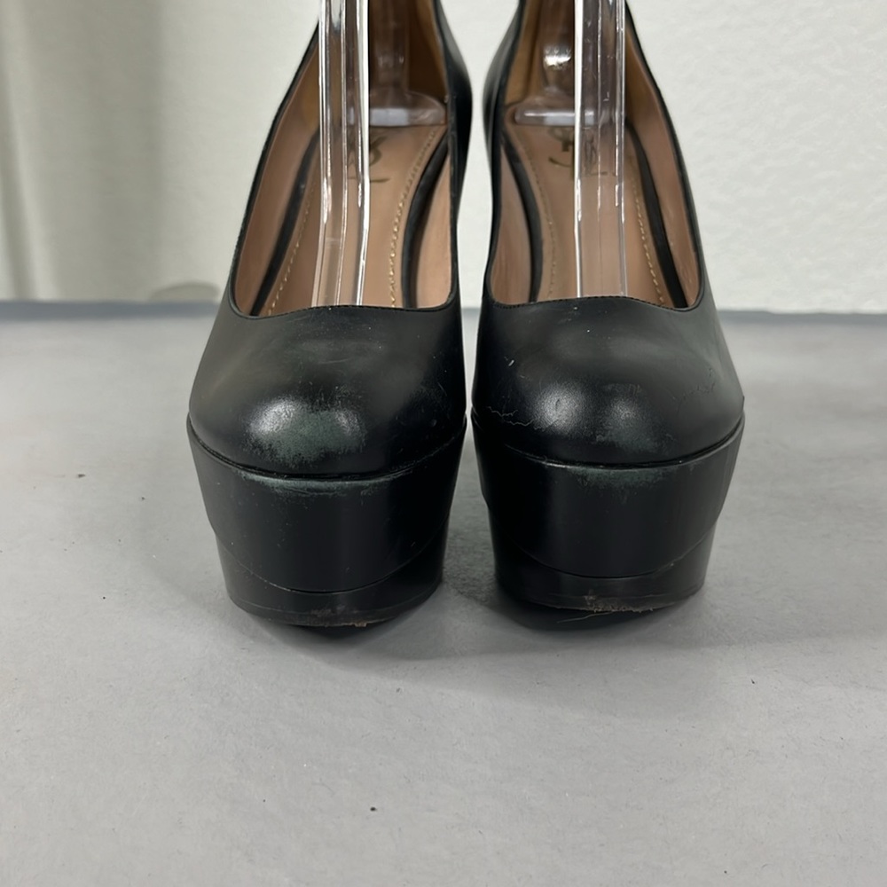 Ysl Studio Platform Pump 75 Split Wedge Flatform … - image 3